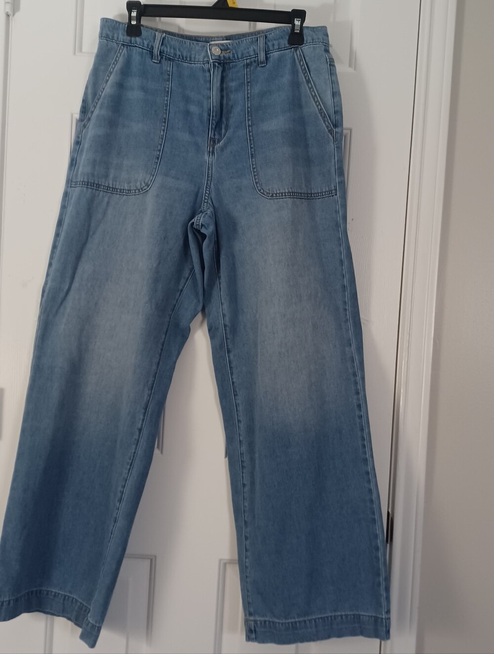 Wonderly High-rise Wide Leg Jeans Sz 8